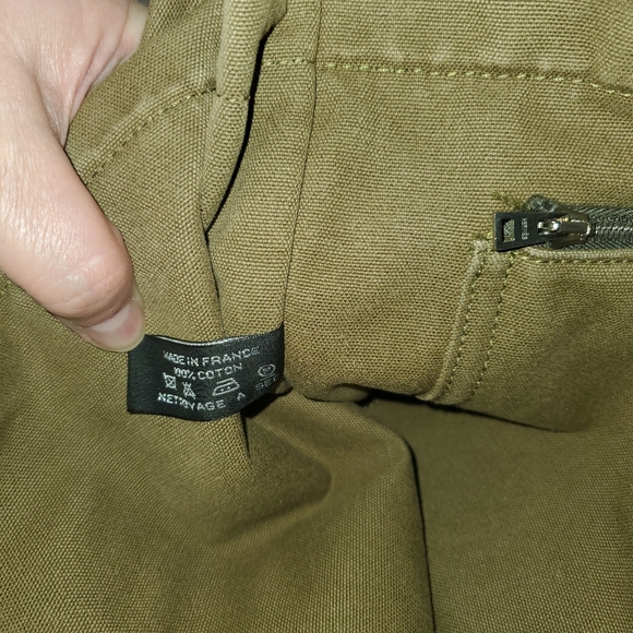 Hermès Paris Fourre Tout Bag Canvas Tote - Picture 14 of 16